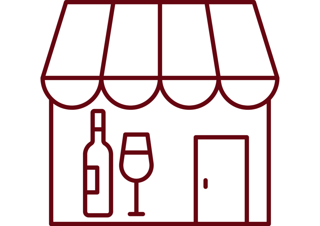 voir la boutique de vin rouge, rosé et blanc du Chateau Wiala à Touchan. Fatou AOC